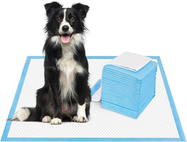 Dog and Puppy Training Pads, 23.5”×23.5” Disposable Dog Pee Pads, Ultra A - $54.44