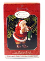 HALLMARK KEEPSAKE ORNAMENT ARCHIVES COLLECTION NEW CHRISTMAS FRIEND 1998 - £11.76 GBP