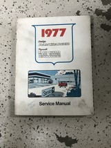 1977 Dodge RAMCHARGER Truck 100 400 Trail Duster Service Shop Repair Manual OEM - £62.65 GBP
