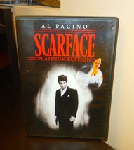 DVD-SCARFACE- Platinum Edition - Dvd And CASE- USED- FL3 - £3.65 GBP