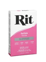 Rit All-Purpose Powder Cloth Fabric Dye, Fuchsia, 1-1/8 Oz. Box - £3.75 GBP