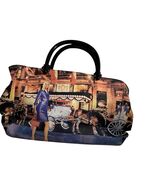 BUENO~NEW YORK CITY Colored Canvas &amp; Leather Handbag/Purse~Bead &amp; Sequin... - $48.80 CAD