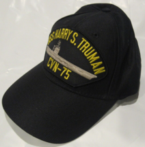 NWOT Hat - USS Harry S. Truman One Size Fits Most Black Snapback - £15.77 GBP
