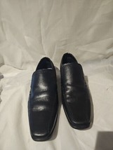 BASE LONDON Sphere  Slip on Loafer Shoes Black Size Uk 8 Express Shipping - £25.93 GBP
