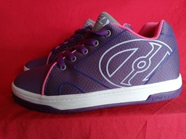 Heelys shoes Youth sz 5 Wo&#39;s 6 Propel Knit HE10045 Purple / Pink Skate Sneakers - $54.95