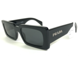 PRADA Sunglasses SPR A07 1AB-5S0 Polished Black Thick Rim Frames Black L... - $196.13