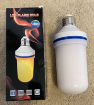LED Flame Effect Fire Light Bulb Simulated Nature Flicker - $185.22 MXN