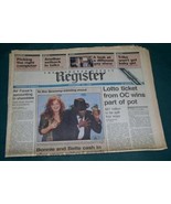 BONNIE RAITT JOHN LEE HOOKER NEWSPAPER VINTAGE 1990 - €21,31 EUR
