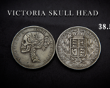VICTORIA SKULL HEAD COIN by Men Zi Magic - £9.48 GBP