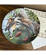 Vintage Edwin M. Knowles &quot;The Cedar Waxing&quot; By Kevin Daniel Collector Plate - $221.81 MXN