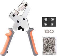 Yescom Grommet Tool Kit: Handheld Portable Manual Grommet Machine Hole P... - $44.99