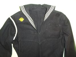 WWII WW2 VINTAGE NAVY SAILOR COAT JACKET CRACKER JACK RUPTURED DUCK  38 ... - $113.39
