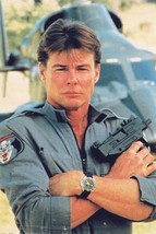 Jan-Michael Vincent As Stringfellow Hawke Airwolf 11x17 poster by helicopter - $17.99