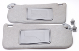 2000-2005 Toyota Celica Driver &amp; Passenger Side Sun Visor Pair Set Gray ... - $71.69
