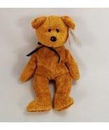 TY Beanie &quot;Fuzz&quot; Teddy Bear &quot;Errors&quot; Adult Owned W/Tag - £16.75 GBP