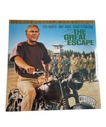 The Great Escape (1963) Deluxe Letterbox Edition LD Laserdisc New Sealed - £18.85 GBP