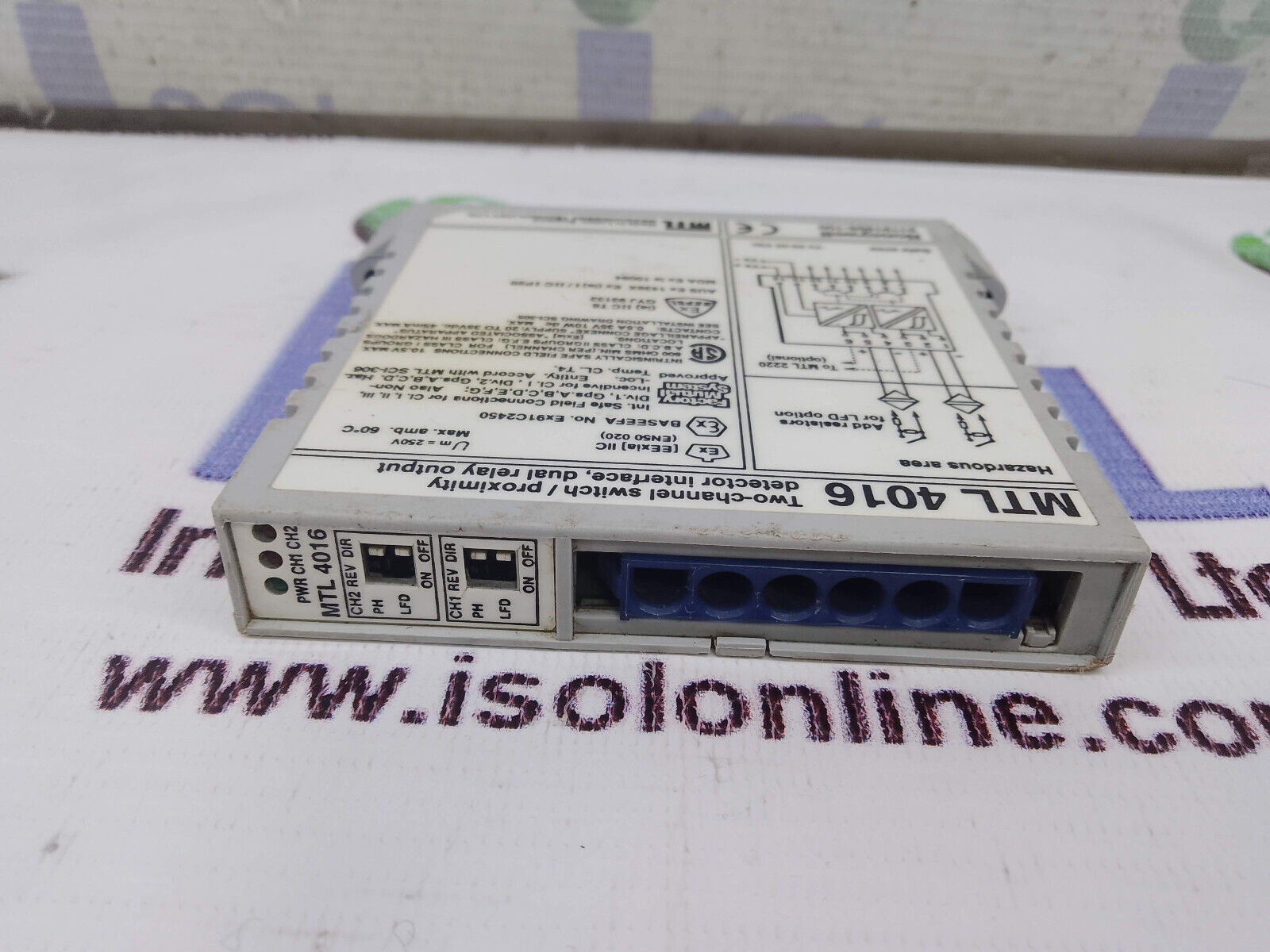 Measurement Techology MTL4016 Two-Channel Switch/Proximity Detector Inte... - $307.97