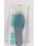 Adult Aldo Terry Cloth Insoles Keeps Feet Fresh 10/40  Size L 10 - $218.68 MXN