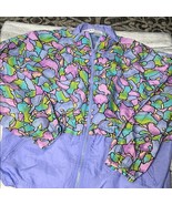 Colorful Abstract Windbreaker Jacket - $20.00