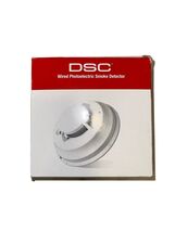 New DSC Wired Photoelectric Smoke Detector FSA-410BRST - $47.38
