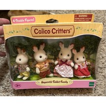 NEW Calico Critters Sylvanian Families Hopscotch Bunny Rabbit Family of 4 New - $24.75