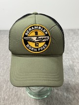 DUCATI Scrambler Hat Cap Snap Back Green Heritage SCR Trucker Mesh Motor... - $24.74