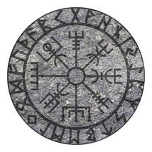 Vegvisir Norse Viking Compass Decal Sticker Vinyl Stone Style Version - £3.87 GBP+