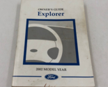 2002 Ford Explorer Owners Manual Handbook OEM I02B35026 - $14.84