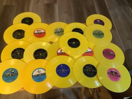 Vintage Golden Records 45s 18 Yellow Vinyl  - €17,30 EUR