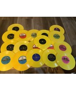 Vintage Golden Records 45s 18 Yellow Vinyl  - €17,20 EUR