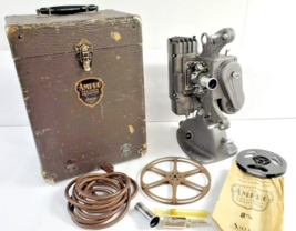 Vintage 1940s Ampro Precision Projector A8 8mm w/ Original Case &amp; Access... - £208.06 GBP