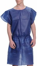 Navy Blue Disposable SMS Patient Gowns Regular Size 35 gsm Exam Gowns 50... - £91.94 GBP