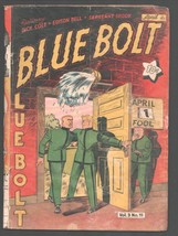 Blue Bolt Vol 3 #11 1943-April Fool Cover-Sub-zero-Blue Bolt- Dan Barry-Serge... - £70.69 GBP