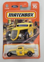 Matchbox 1935 Ford Pickup Yellow 70 Years Series 47/100 Die-Cast Truck New - $208.54 MXN