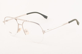 FENDI FF M0036 010 Palladium Eyeglasses MM 0036 55mm - £128.33 GBP