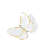 Butterfly Pins Lapel Collar Pin Corsage Brooch Women Jewelry Rhinestone ... - £9.02 GBP