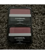 2 Pack CoverGirl Cheekers Face Blush, Flushed 107, 0.12 oz - $8.59