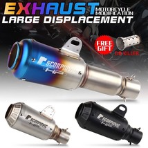 Motorcycle exhaust Pipe mufler Escape Moto For honda grom suzuki hayabusa - €108,57 EUR