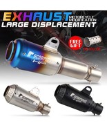Motorcycle exhaust Pipe mufler Escape Moto For honda grom suzuki hayabusa - $170.25 CAD