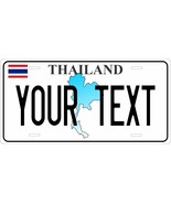 Thailand Map Flag License Plate Car Auto Bike Motorcycle Custom Tag - $206.32 MXN+