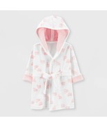 Carter&#39;s Just One You Baby Sheep Bath Robe White 0-9 Months Boy Or Girl New - $14.99