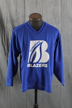 Kamloops Blazers Jersey (VTG) - Practice Jersey by Alpha - Men&#39;s Medium  - £46.03 GBP