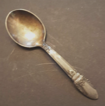 First Love Baby Spoon 1847 Rogers Bros IS 4" International Silver Plated MCM VTG - $9.84