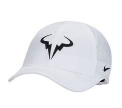 Nike Dri-Fit Rafa Nadal Club Cap Unstructured Hat White FB5600 100 SZ M/... - $20.00