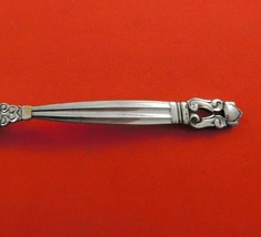 Acorn by Georg Jensen Sterling Silver Lemon Fork Gold Washed 4 5/8&quot; Serving - £83.19 GBP