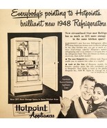 1947 Hotpoint Refrigerator Freezer Chests Advertisement Appliances DWNN19 - €17,21 EUR