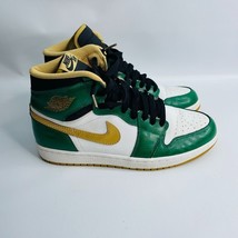Nike Air Jordan 1 Celtics OG Green Gold Retro High Sz 10.5 555088-315 No... - £116.15 GBP