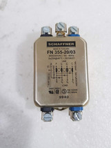 New Schaffner EMC Inc. Line filter FN 355-20/03 440/250VAC 840-02858 - £35.08 GBP