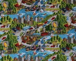 Cotton Going Places Cars Vehicles Cityscape Fabric Print by the Yard D57... - $11.95