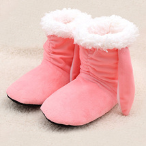 Christmas Sock Shoes Woman New Style Women Slippers Warm Plush Slippers Shoes So - £15.70 GBP